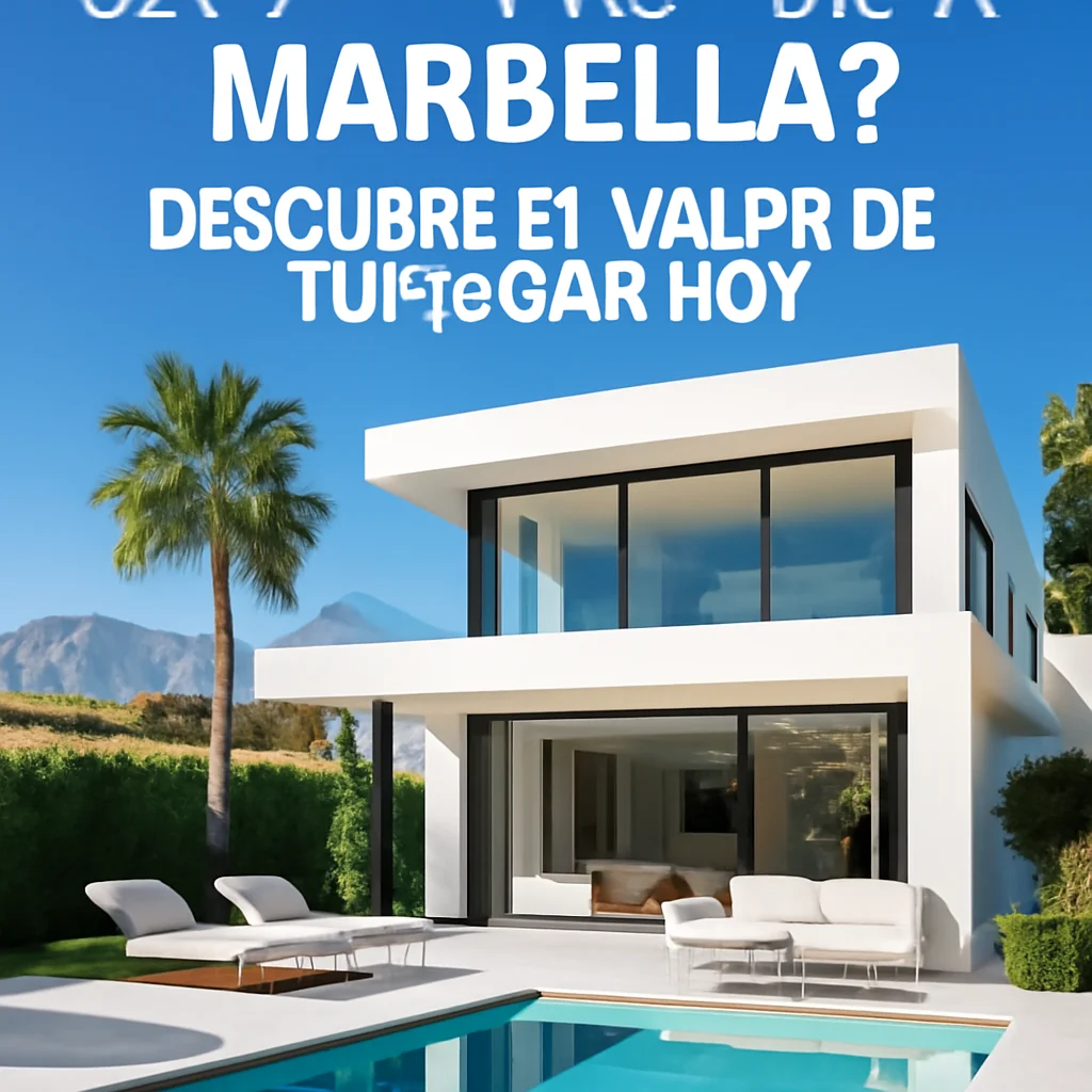 ¿Listo para vender en Marbella? Descubre el valor de tu hogar hoy.