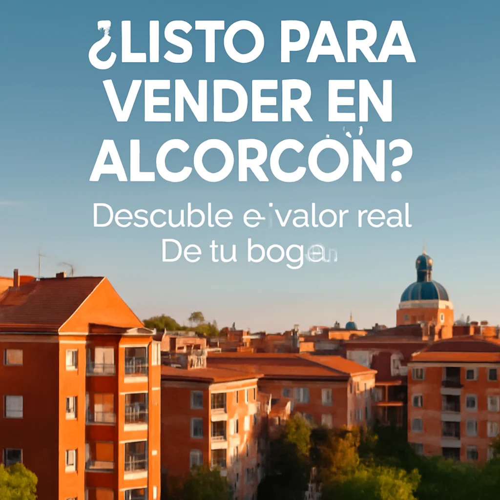 ¿Listo para vender en Alcorcón? Descubre el valor real de tu hogar.