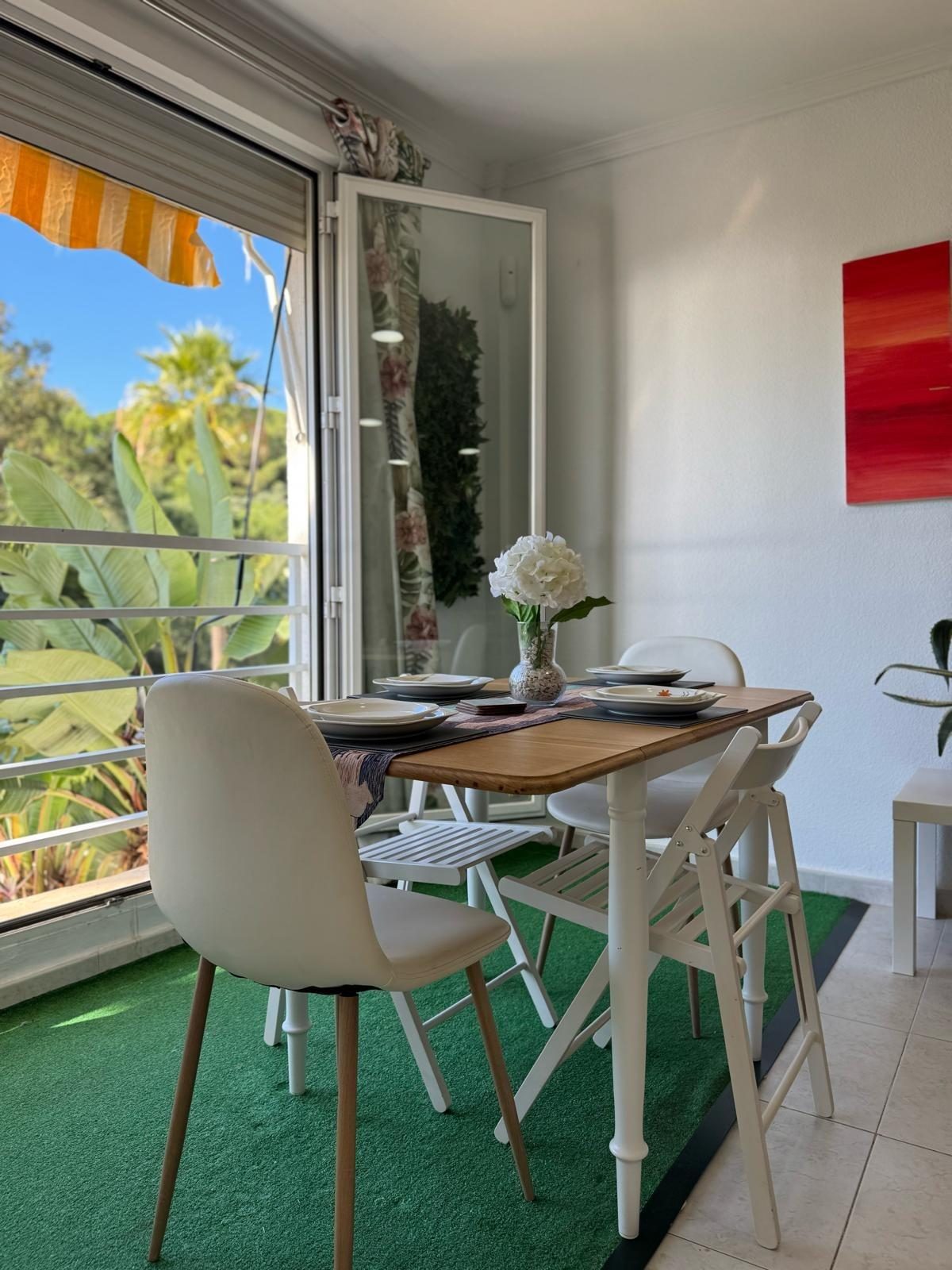 Calahonda 1ª Línea - Piso, 1 Dormitorio, Terraza, 2 Piscinas y Jardín, Parking — Foto 10