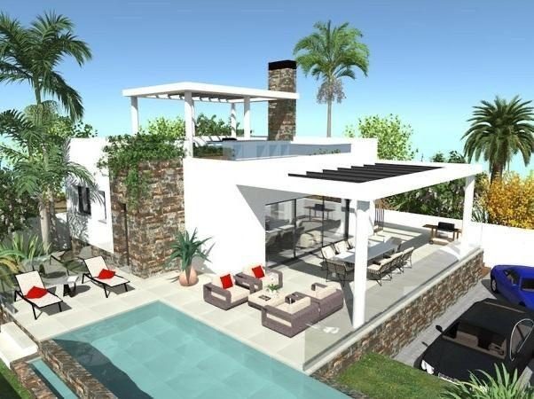 Mijas - Villa Independiente, 4 Dormitorios, Terraza, Piscina y Jardín, Parking — Foto 2