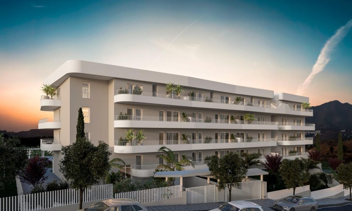 Fuengirola - Los Pacos - Obra Nueva pisos 2 y 3 dormitorios con 2 Garajes, Trastero, 2 Piscinas — Foto 11