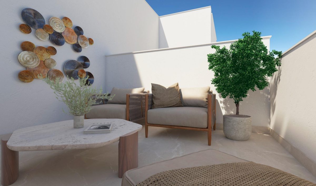 La Cala Golf - Casa Adosada, 3 Dormitorios, Terraza, Piscina, Jardín, Garaje — Foto 10