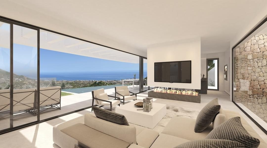 Mijas Pueblo - Villa de Lujo, 5 Dormitorios, Piscina Infinita y Terrazas Panorámicas — Foto 3