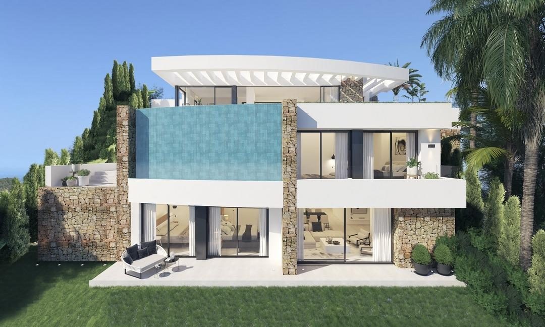 Mijas Pueblo - Villa de Lujo, 5 Dormitorios, Piscina Infinita y Terrazas Panorámicas — Foto 6