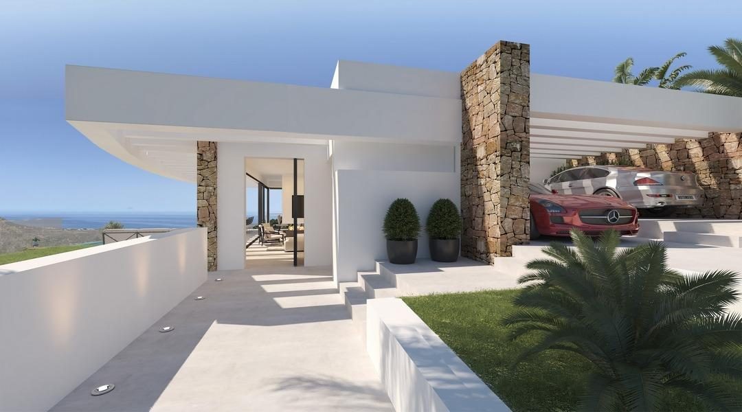 Mijas Pueblo - Villa de Lujo, 5 Dormitorios, Piscina Infinita y Terrazas Panorámicas — Foto 5