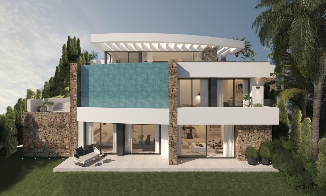 Mijas Pueblo - Villa de Lujo, 5 Dormitorios, Piscina Infinita y Terrazas Panorámicas — Foto 7