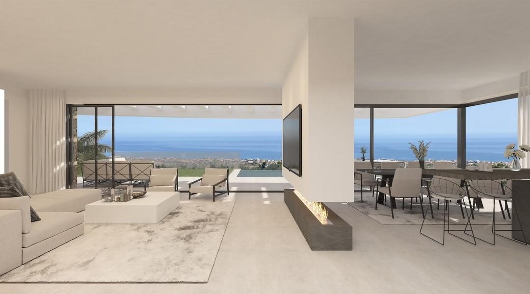 Mijas Pueblo - Villa de Lujo, 5 Dormitorios, Piscina Infinita y Terrazas Panorámicas — Foto 2