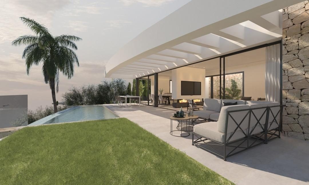 Mijas Pueblo - Villa de Lujo, 5 Dormitorios, Piscina Infinita y Terrazas Panorámicas — Foto 4