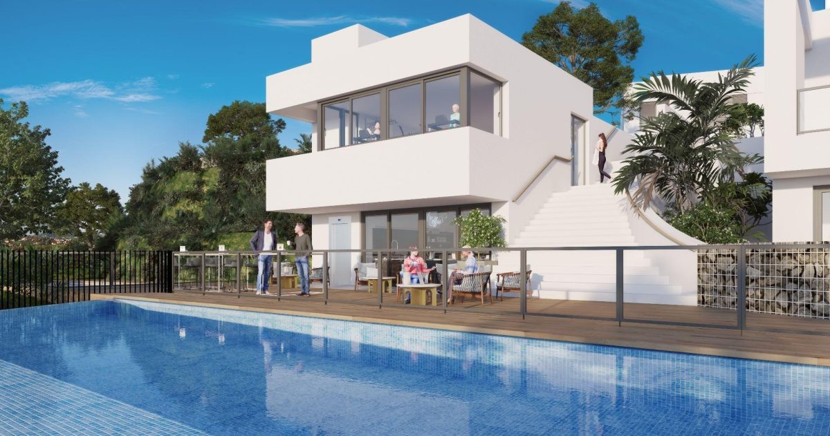 Riviera del Sol - Adosados 3 y 4 dormitorios, parking, Obra Nueva — Foto 3