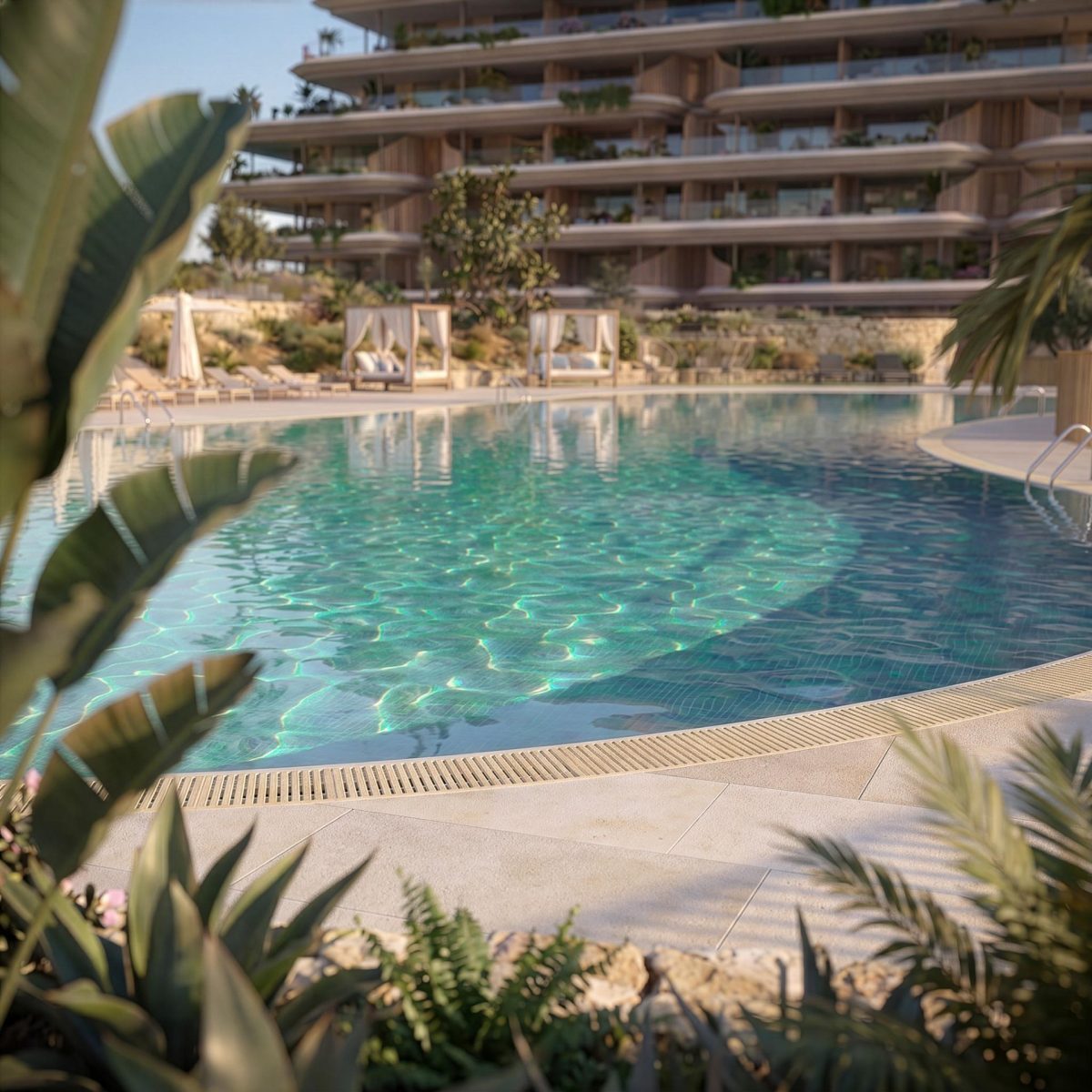 Los Pacos -  Obra Nueva, desde 1 dormitorio, hasta 4 dormitorios, Piscina, Garaje, Trastero — Foto 22