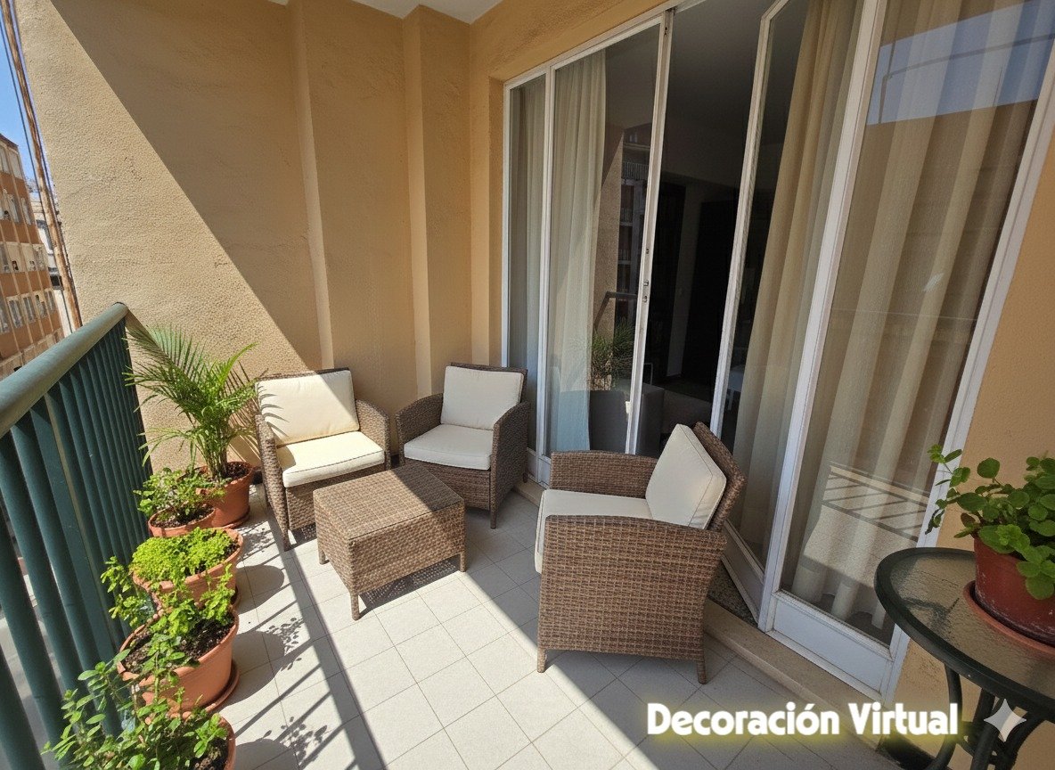 Piso en venta en Palma de Mallorca - 4 hab, terraza — Foto 1
