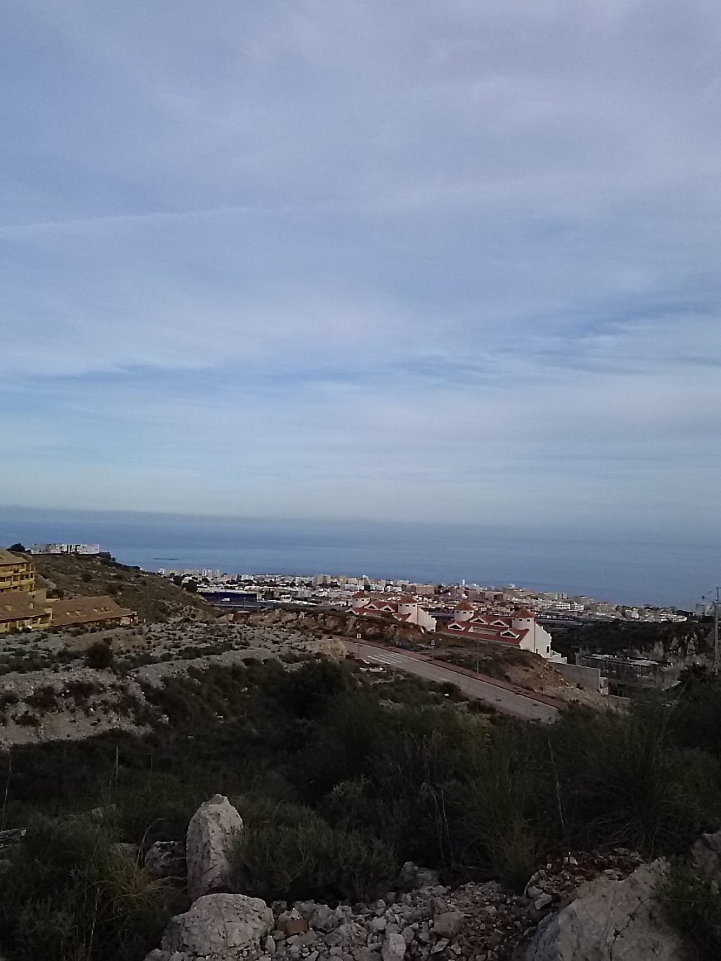 Parcela urbana en Benalmádena con increíbles vistas al mar — Foto 1