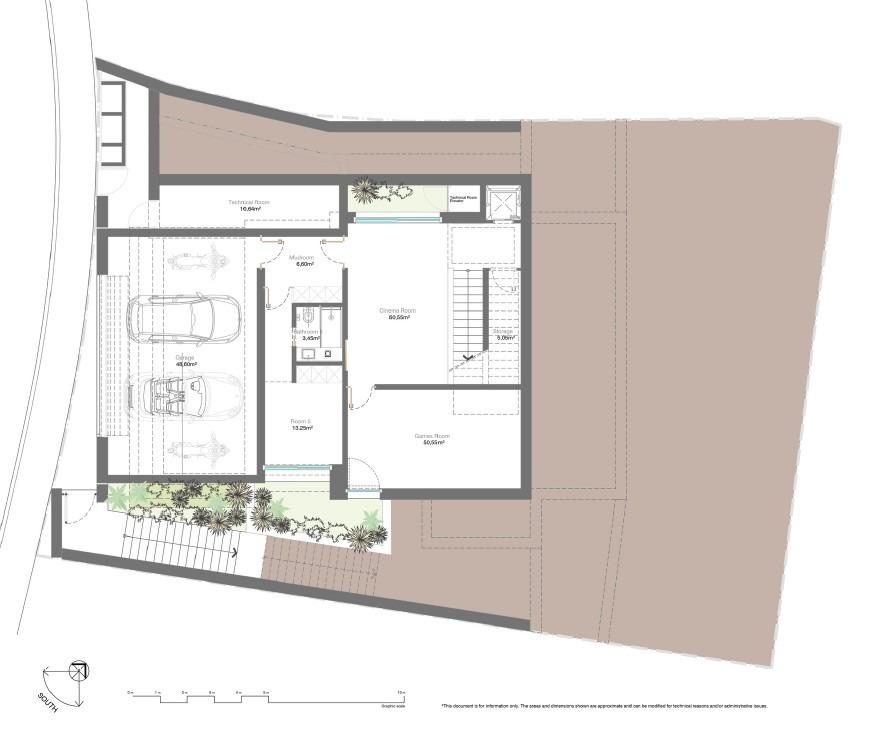 Parcela exclusiva con proyecto de villa de lujo y vistas panorámicas al mar — Foto 11