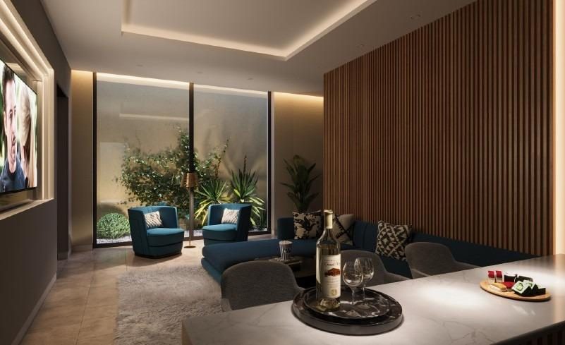 Parcela exclusiva con proyecto de villa de lujo y vistas panorámicas al mar — Foto 5
