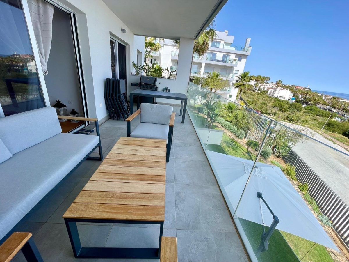 Apartamento con terraza y espectaculares vistas al mar en Mijas Costa — Foto 5