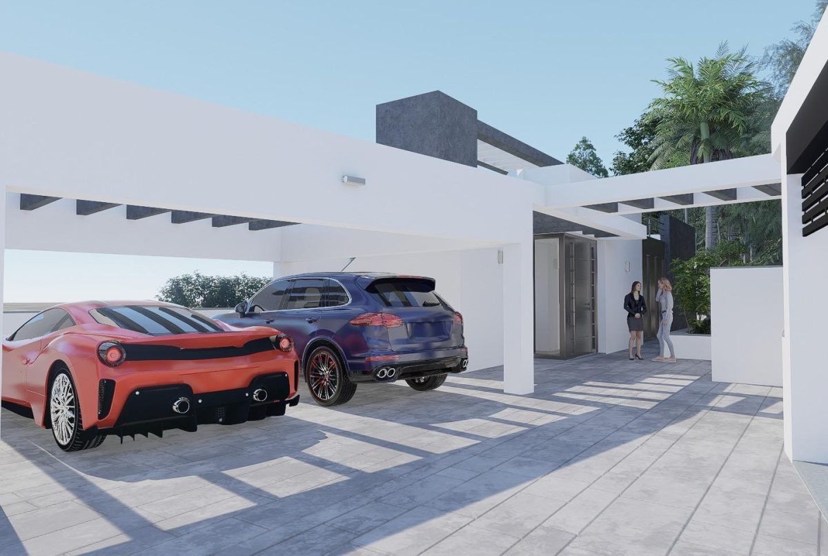 Parcela con Proyecto y Licencia: Villa de Diseño con Vistas Panorámicas al Mar y la Sierra de Mijas — Foto 8