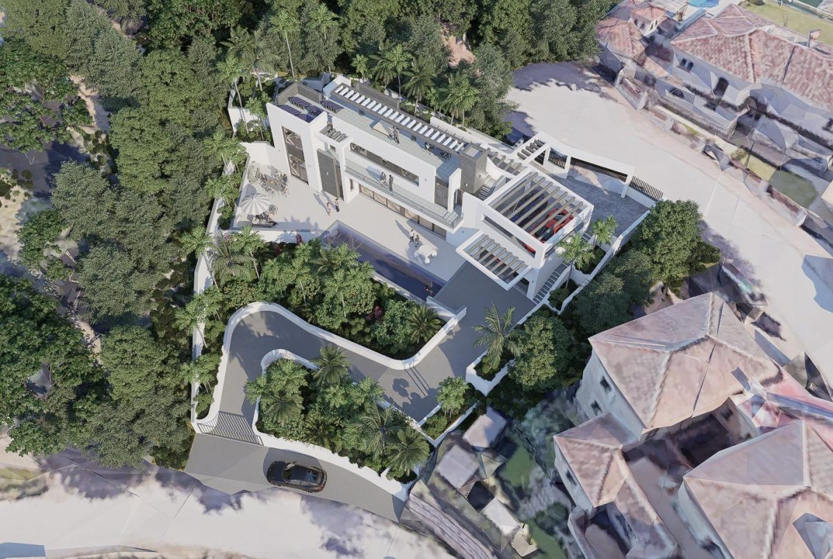 Parcela con Proyecto y Licencia: Villa de Diseño con Vistas Panorámicas al Mar y la Sierra de Mijas — Foto 6