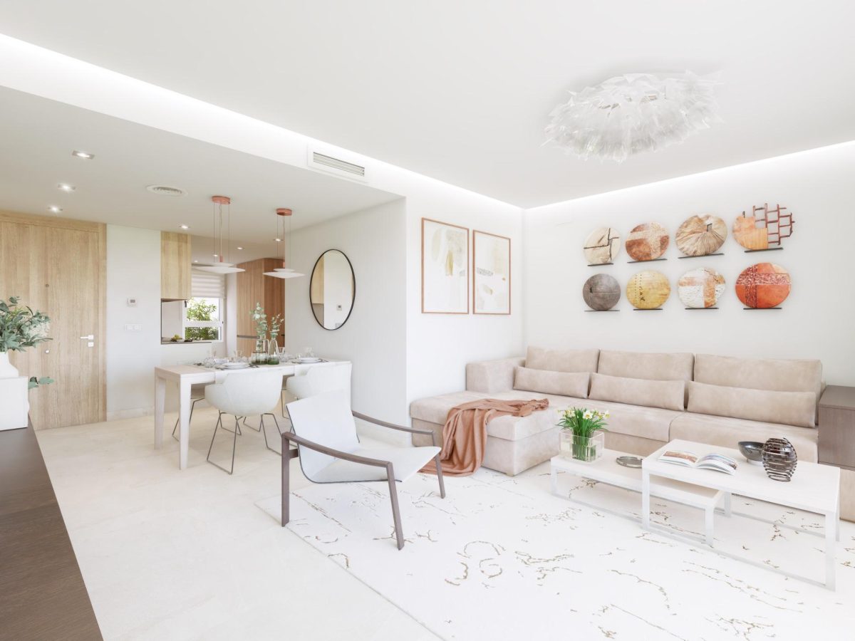 Maravilloso apartamento de 3 dormitorios con vistas a la Cala Golf — Foto 1