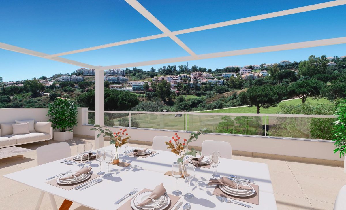 Maravilloso apartamento de 3 dormitorios con vistas a la Cala Golf — Foto 4