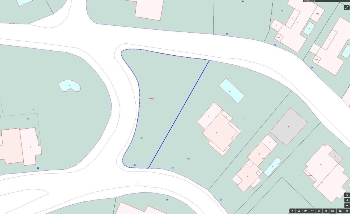 Terreno en Campo Mijas, con 811 m² metros de parcela, urbano — Foto 13