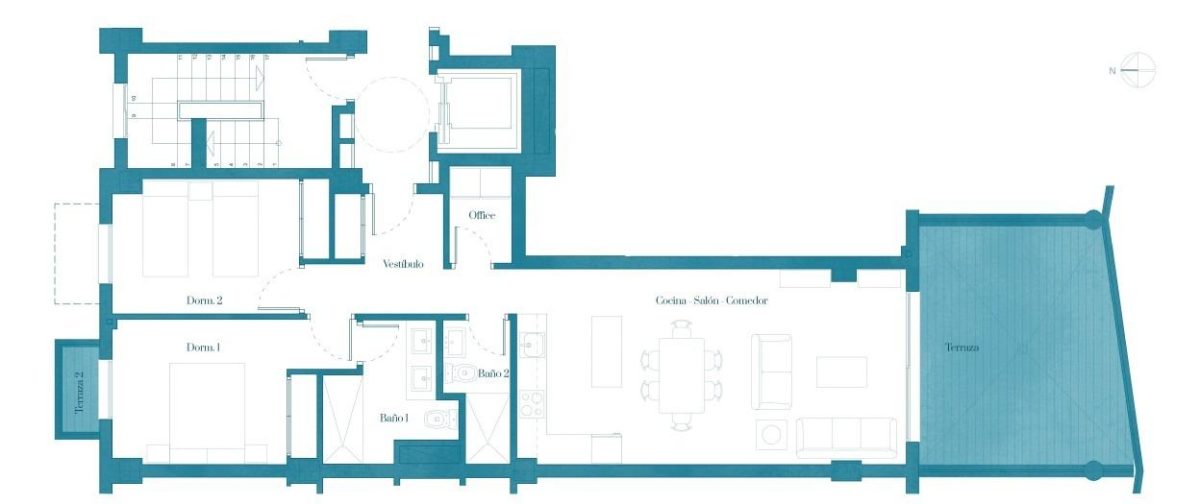 Segunda fase de complejo residencial de amplios apartamentos de 1, 2 y 3 dormitorios (Las Lagunas) — Foto 26