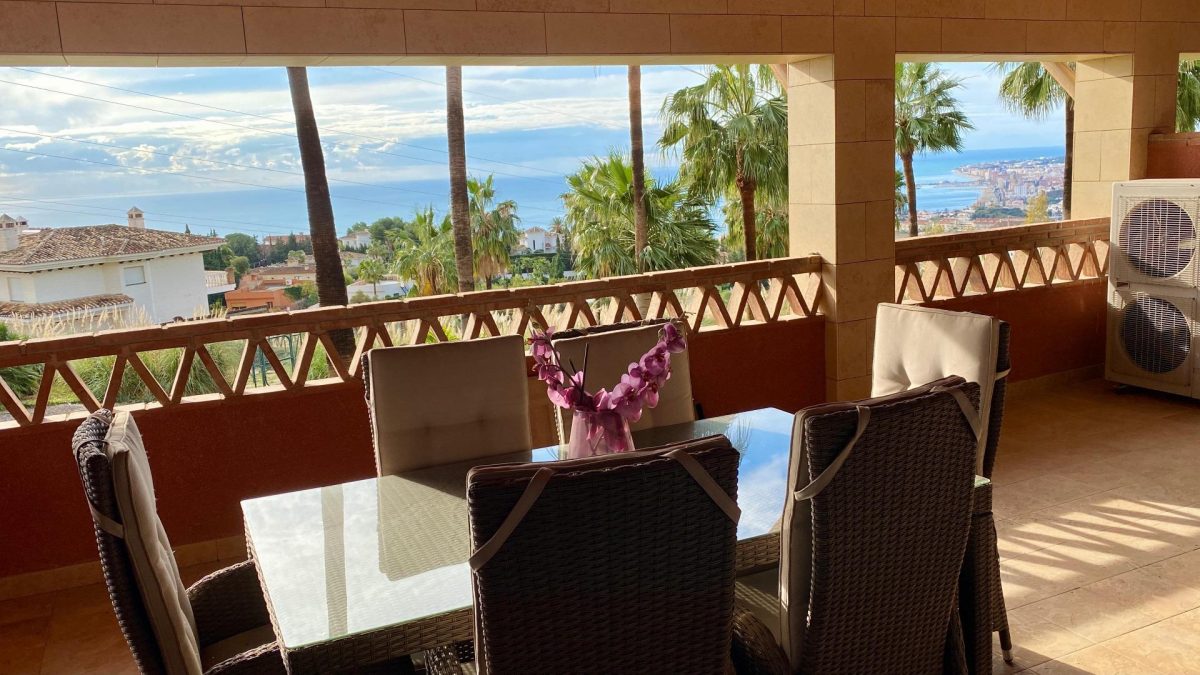 Fabuloso piso en el Higuerón con vistas al mar — Foto 1