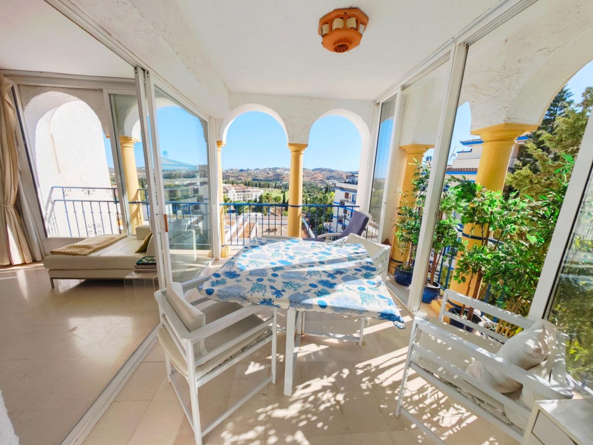Magnifico apartamento con vistas increíbles en Mijas Golf. — Foto 1