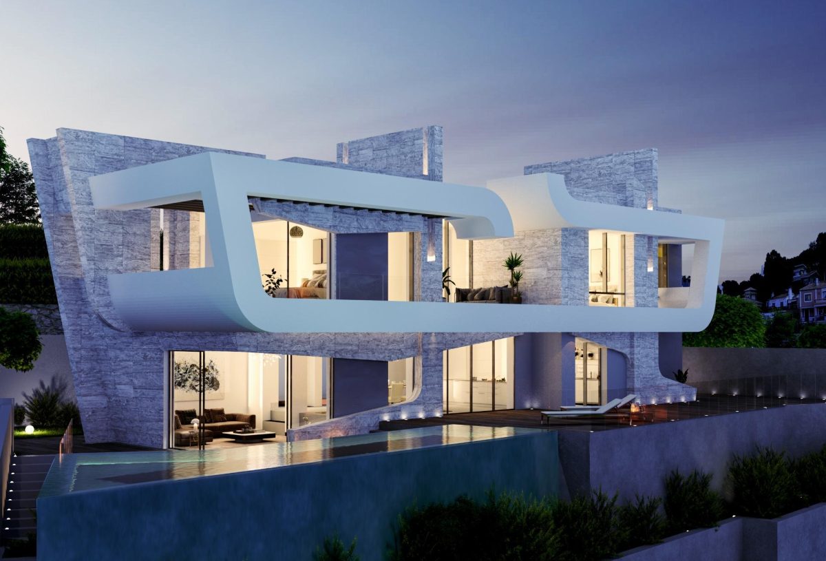 TU VILLA DE ENSUEÑO CON INCREÍBLES VISTAS AL MAR EN BENALMÁDENA A PRIMERA LINEA DE PLAYA — Foto 2