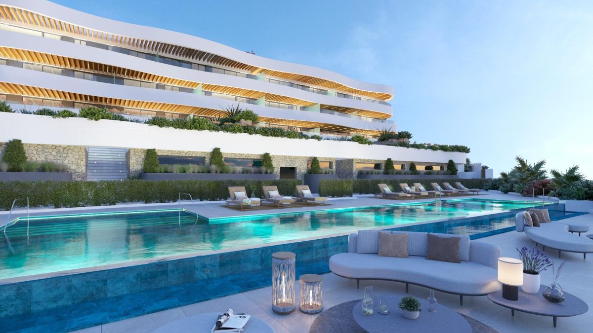 MARAVILLOSA PROMOCIÓN DE 22 APARTAMENTOS DE 2 Y 3 DORMITORIOS EN MIJAS COSTA — Foto 14