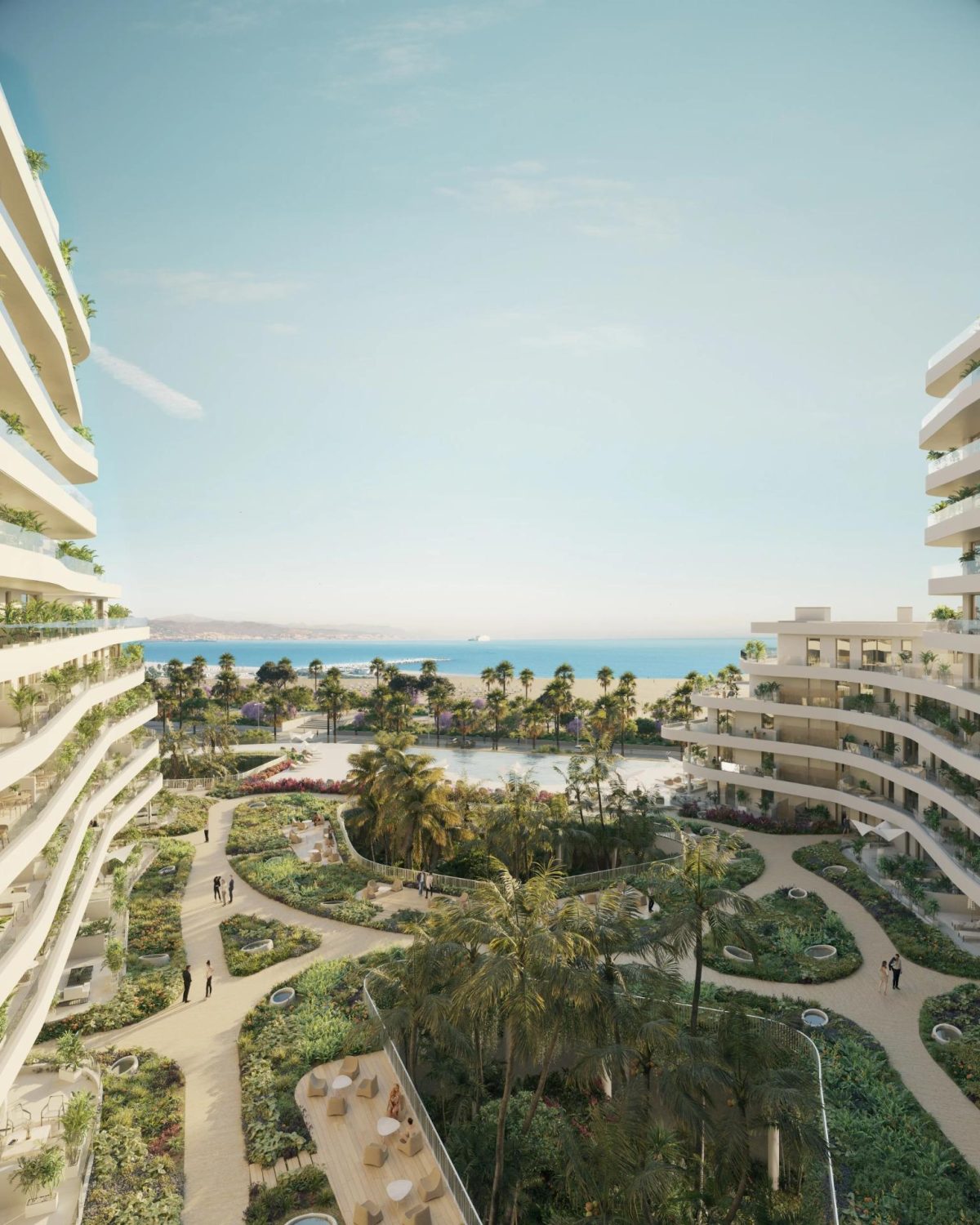 Viviendas exclusivas en primera línea de playa en Málaga — Foto 25