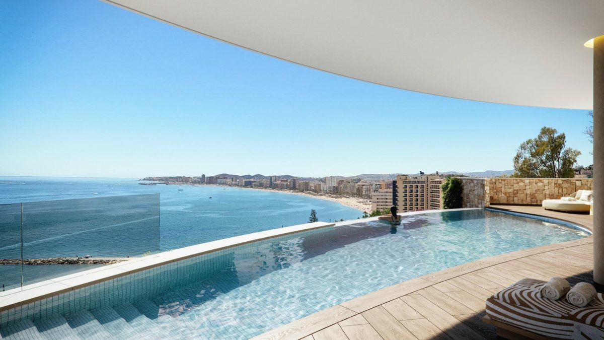 Viviendas contemporáneas junto al mar en Carvajal, Fuengirola — Foto 13