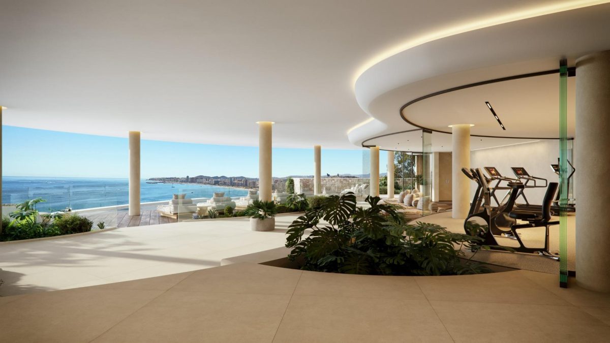 Viviendas contemporáneas junto al mar en Carvajal, Fuengirola — Foto 14