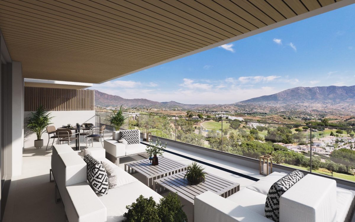 Exclusivo complejo residencial en primera línea de golf con vistas al mar y la montaña — Foto 6
