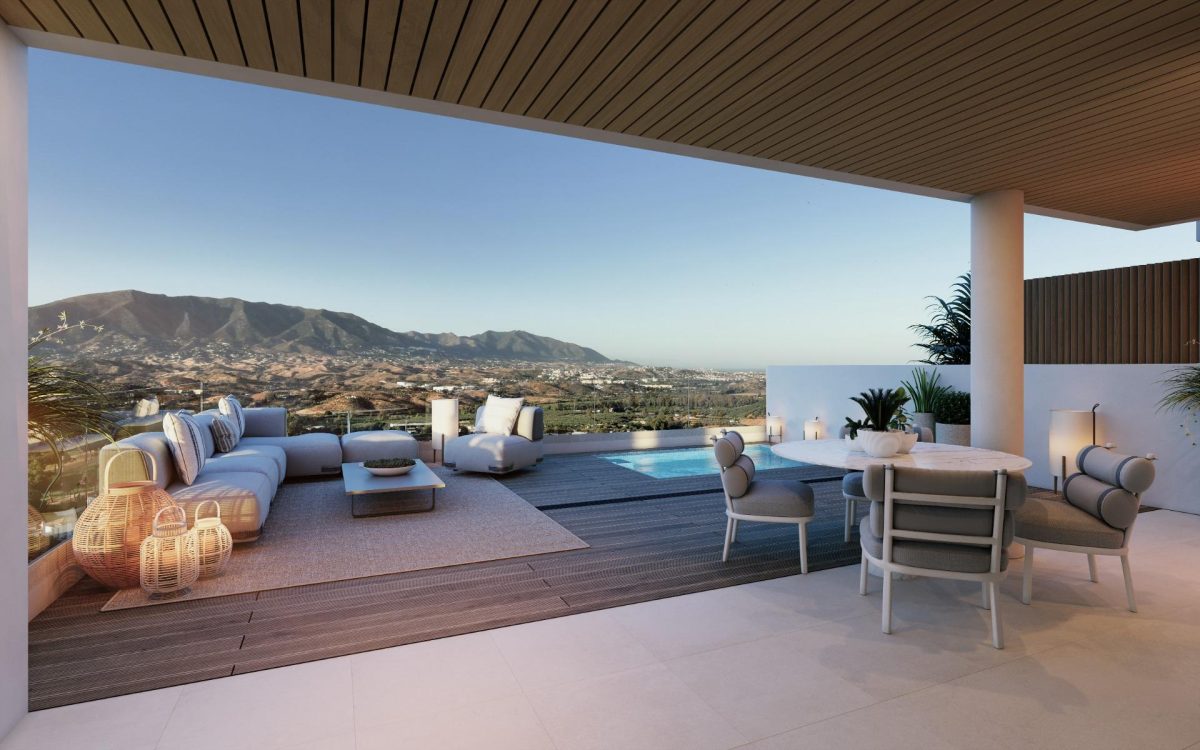 Exclusivo complejo residencial en primera línea de golf con vistas al mar y la montaña — Foto 2