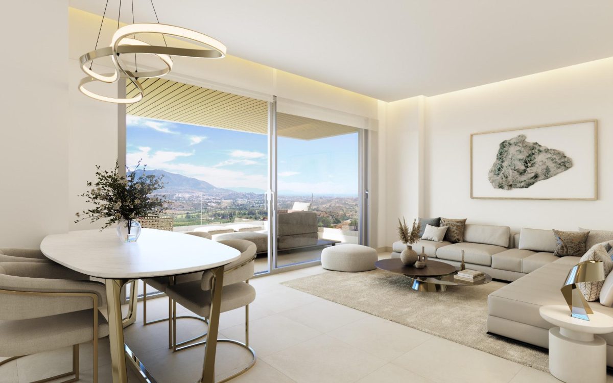 Exclusivo complejo residencial en primera línea de golf con vistas al mar y la montaña — Foto 3