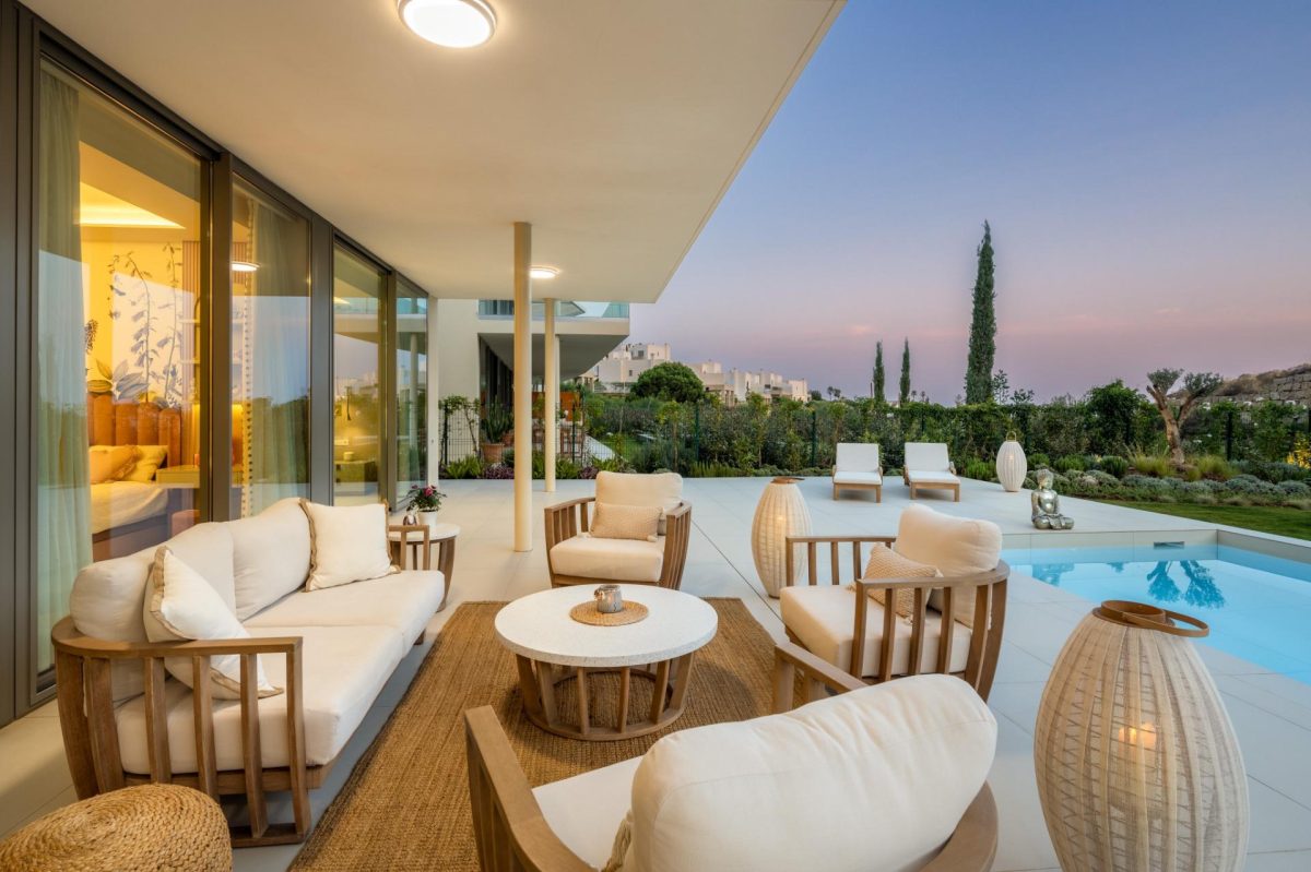 Nuevo y Lujoso Apartamento de 3 Dormitorios con Vistas al Mar y a la Montaña en Reserva del Higuerón — Foto 17