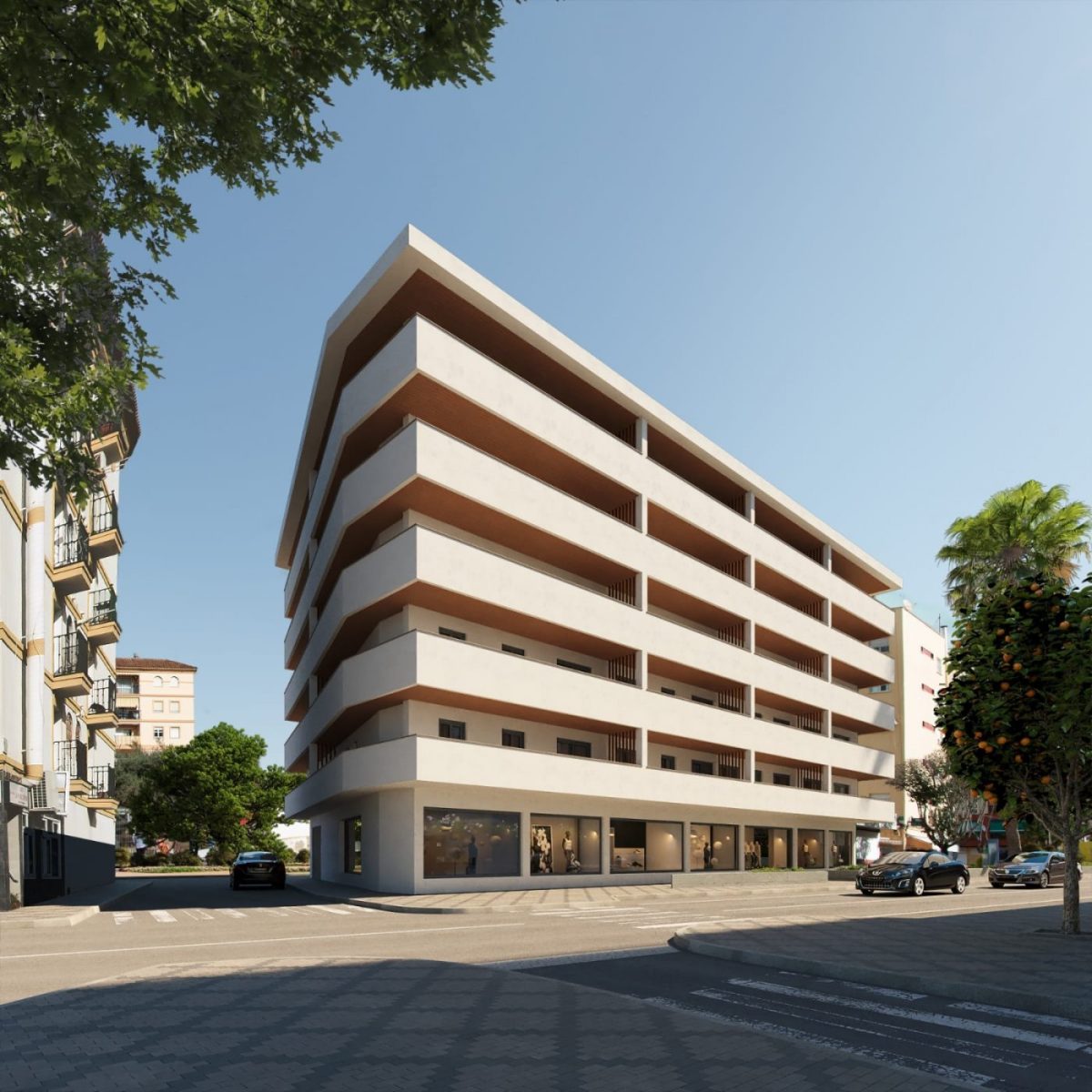 Exclusiva promoción de viviendas en Fuengirola con amplias terrazas, garaje y piscina — Foto 9