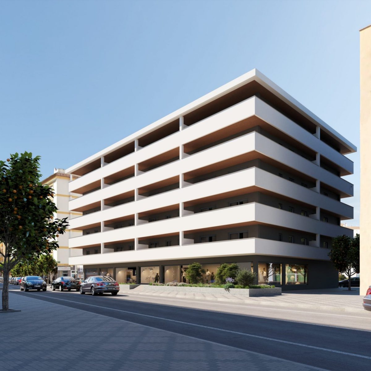Exclusiva promoción de viviendas en Fuengirola con amplias terrazas, garaje y piscina — Foto 1