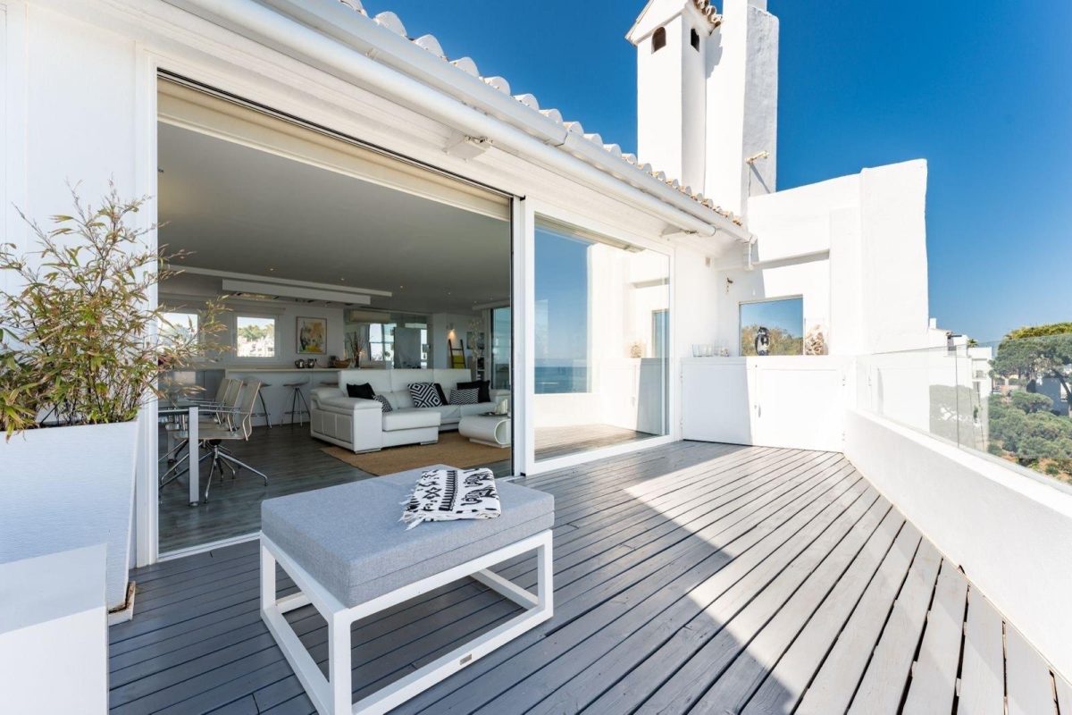 Calahonda - Ático Duplex, 2 Dormitorios, Terraza, Parking, 1ª Línea de Playa — Foto 16