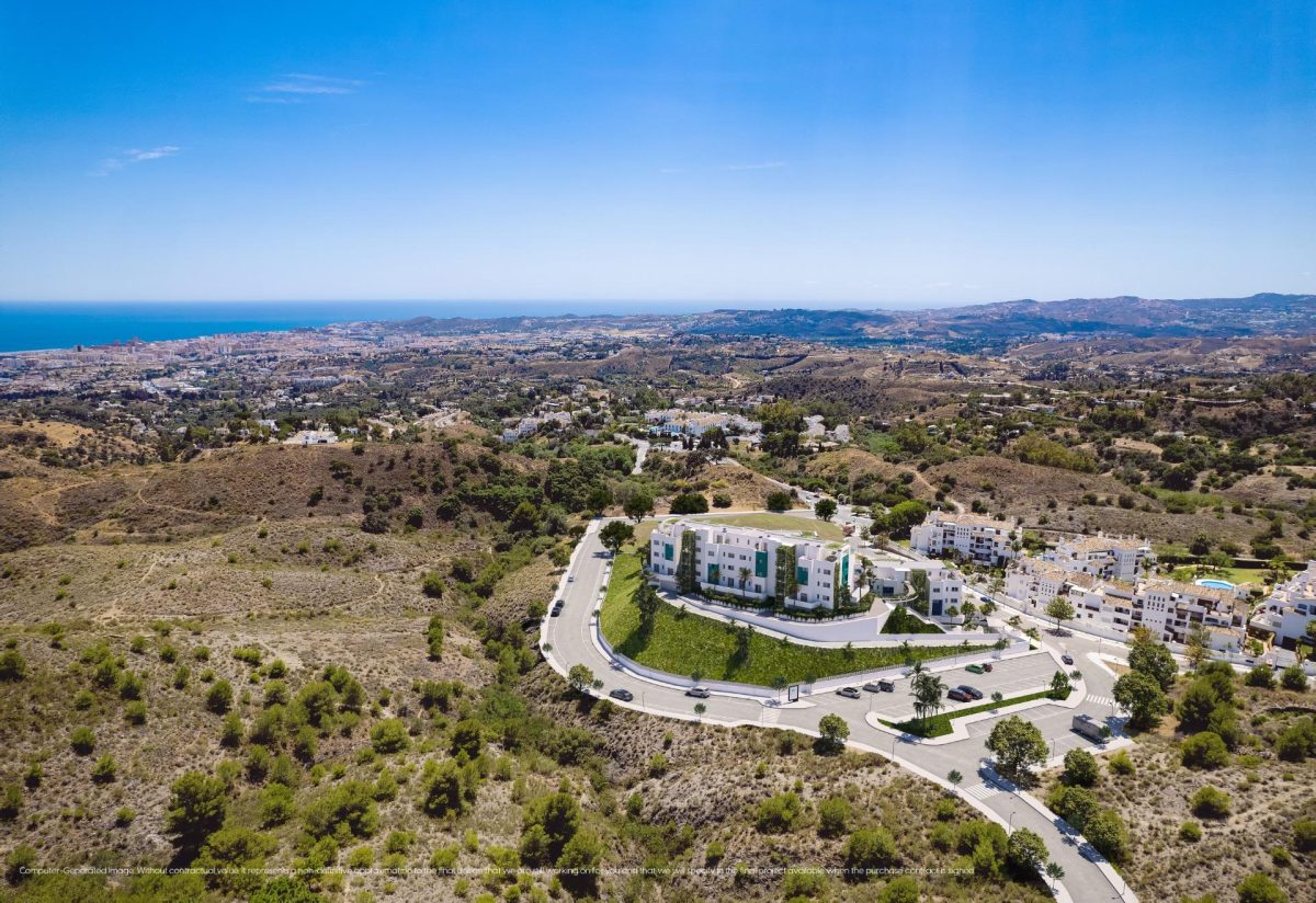 Maravillosa promoción de 20 viviendas de 2 y 3 dormitorios en Mijas — Foto 3
