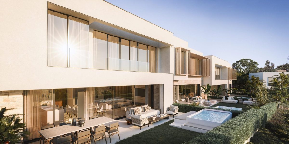 IMPRESIONANTE COLECCIÓN DE 58 CASAS ADOSADAS CONTEMPORÁNEAS EN LA CALA GOLF — Foto 12