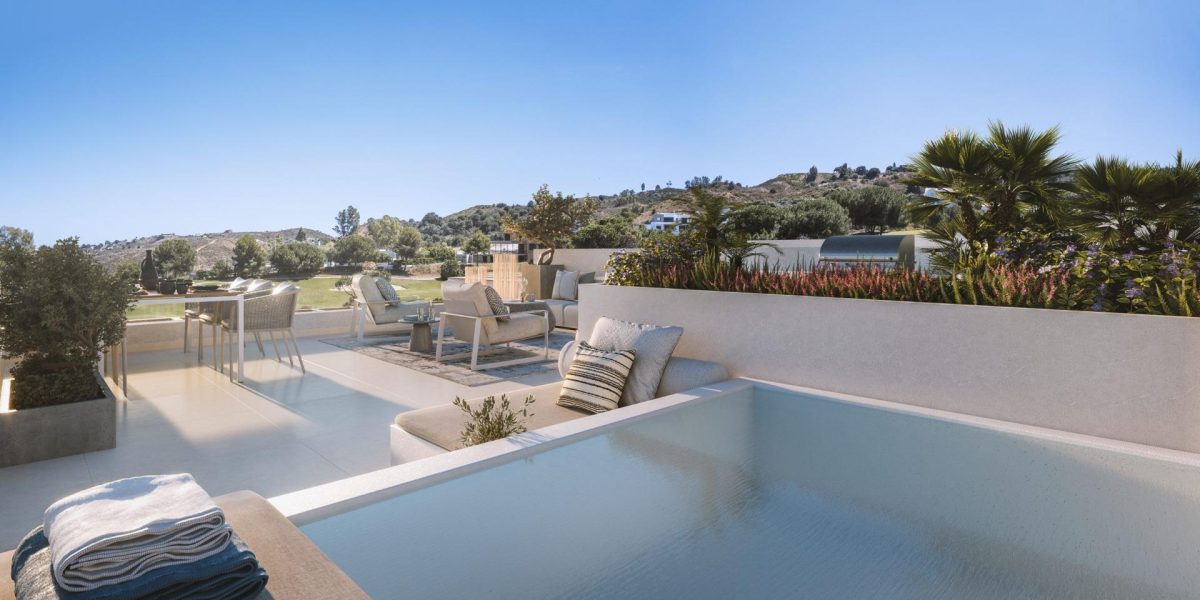 IMPRESIONANTE COLECCIÓN DE 58 CASAS ADOSADAS CONTEMPORÁNEAS EN LA CALA GOLF — Foto 2