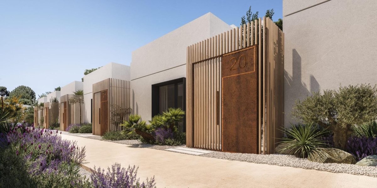 IMPRESIONANTE COLECCIÓN DE 58 CASAS ADOSADAS CONTEMPORÁNEAS EN LA CALA GOLF — Foto 14