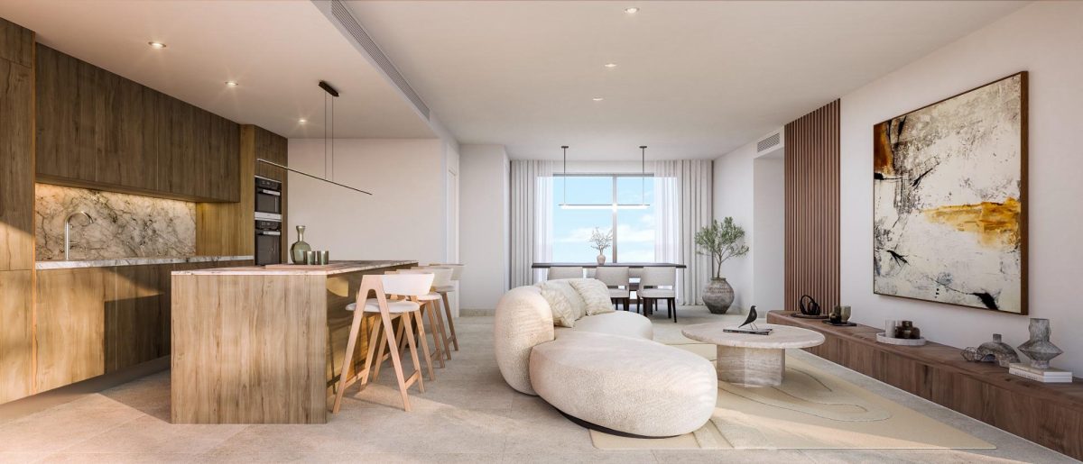 Maravillosa promoción de 78 viviendas exclusivas en Fuengirola (Zona La Capellanía) — Foto 1