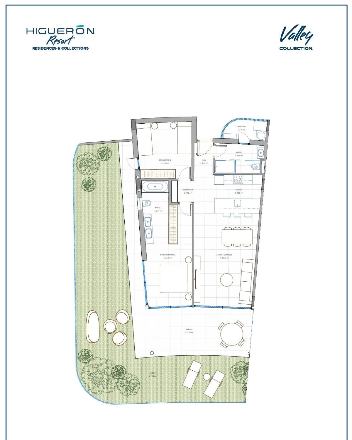 NUEVO Y MODERNO APARTAMENTO ESQUINERO DE 2 DORMITORIOS EN PLANTA BAJA CON JARDÍN PRIVADO — Foto 23