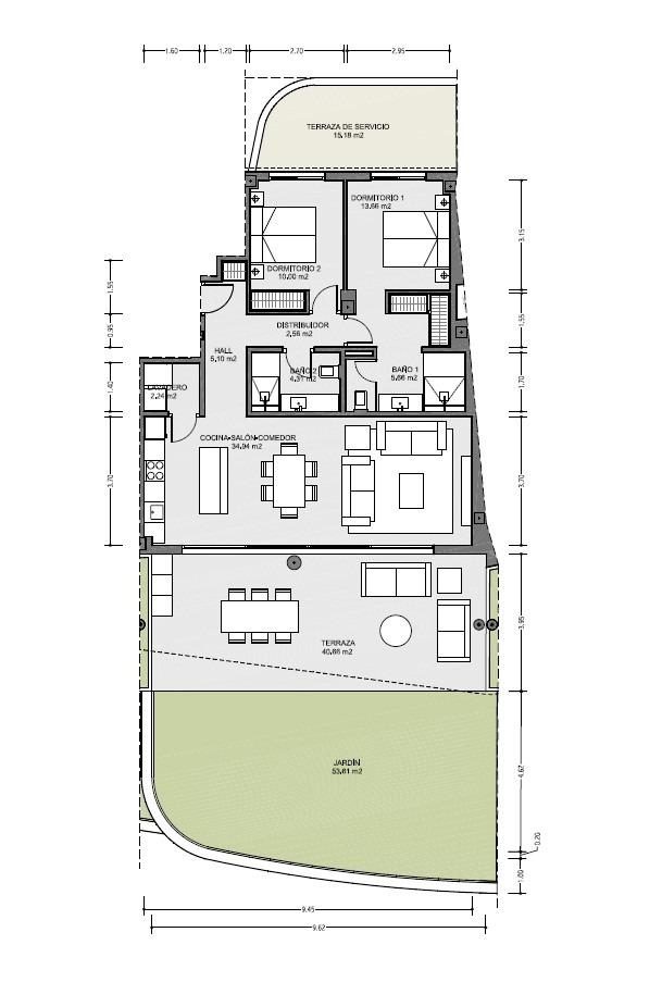 Exclusivo apartamento con vistas al mar en Higuerón: Lujo y comodidad junto al Mediterráneo — Foto 26