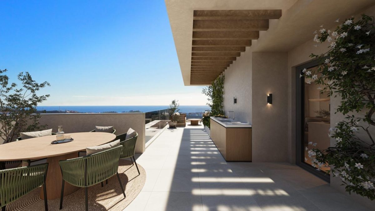 Residencial de Lujo en Mijas Costa: 120 Viviendas Exclusivas con Vistas Panorámicas — Foto 1