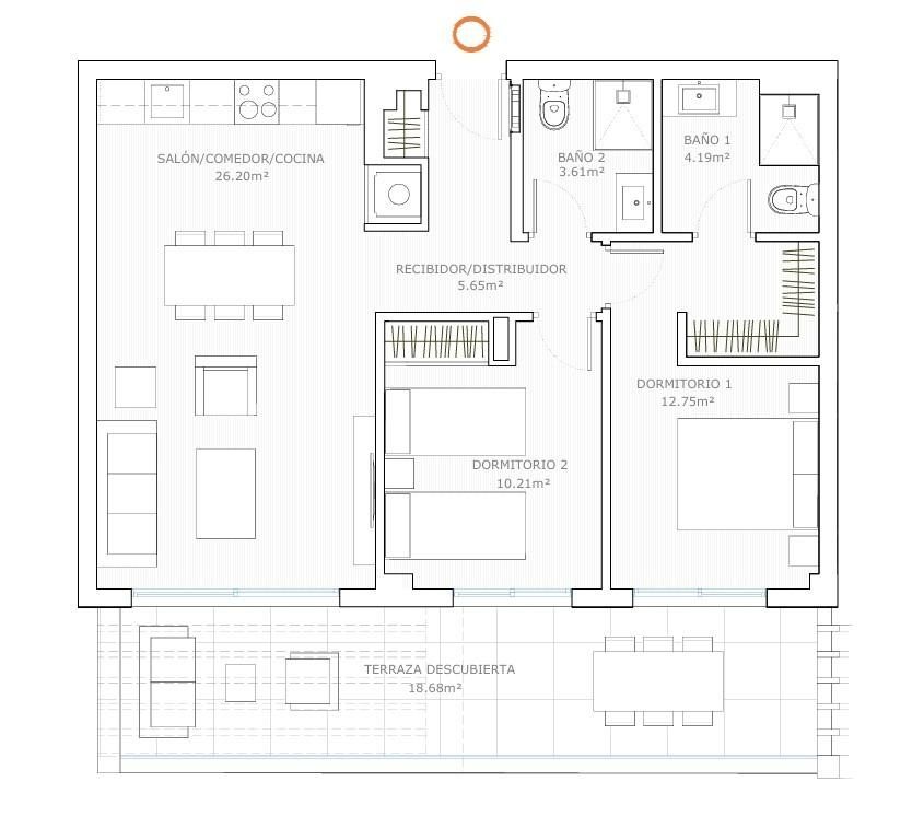 Residencial de Lujo en Mijas Costa: 120 Viviendas Exclusivas con Vistas Panorámicas — Foto 22