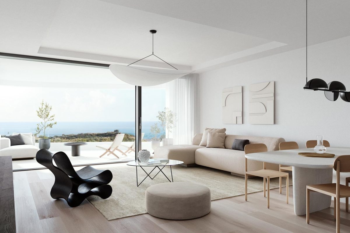 Viviendas de diseño escandinavo a minutos de Marbella, con vistas al mar y alto confort — Foto 2