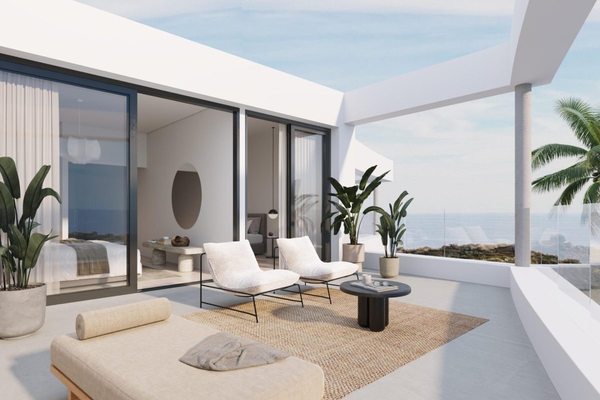 Viviendas de diseño escandinavo a minutos de Marbella, con vistas al mar y alto confort — Foto 3